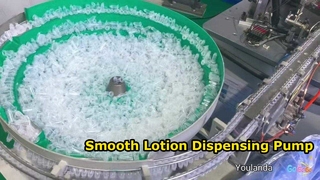 Пластиковый насос для обработки косметической бутылки